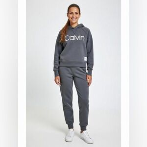 Calvin Klein Charcoal Lounge Set 2pc
